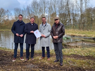 2025 Forderbescheidubergabe Klaranlage Langenbieber